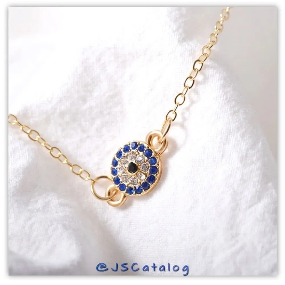 NEW High End CZ On Gold Plated Alloy Anklet - Picture 5 of 5
